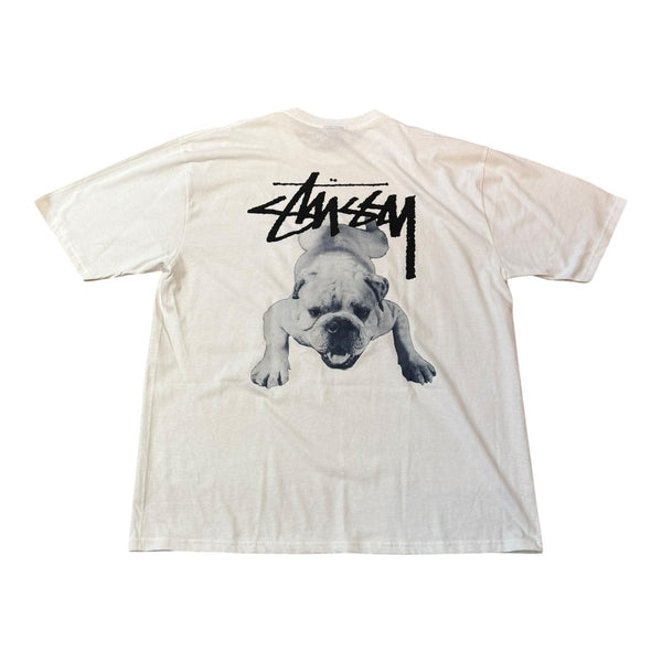 2025SS Stussy Stock Dog TEE White M 未使用品