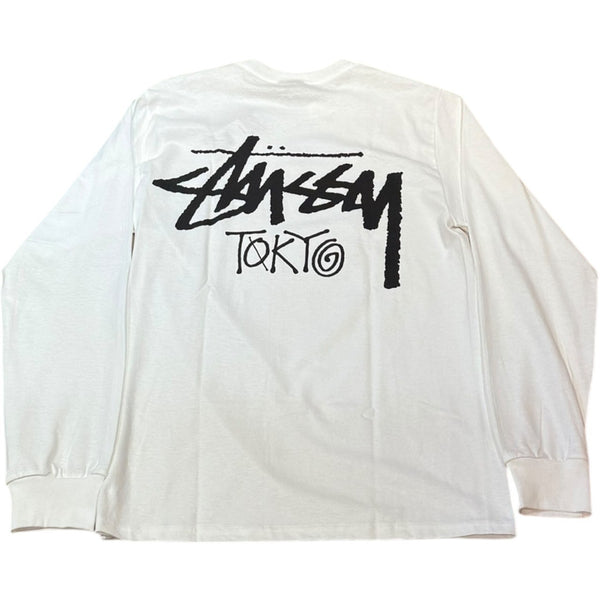 2025SS Stussy Tokyo Exclusive LS White M 未使用