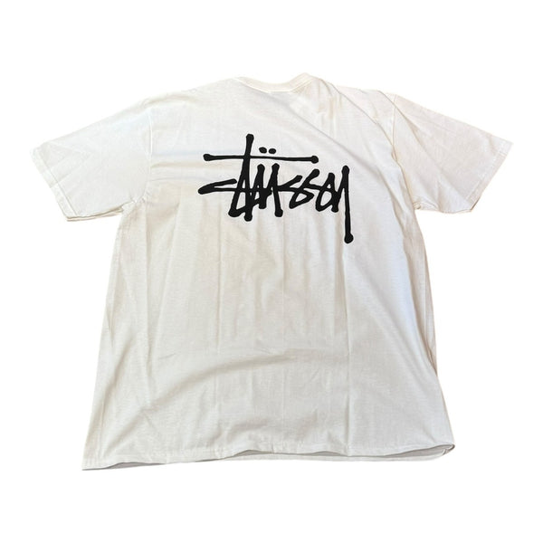Stussy Stock logo Tee White 未使用 M