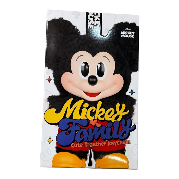 POP MART DISNEY Mickey Family Cute Together Series Plush Keychain ポップマート　ディズニー　ミッキーファミリーキュート　トゥギャザー　シリーズ　プラッシュ 未使用　ばら売り1BOX