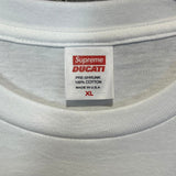 Supreme Ducati Logos Tee White XL