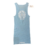 Chrome Hearts Horseshoe Tank Top "Light Blue"S クロムハーツ ホースシュー タンクトップ "ライトブルー"S