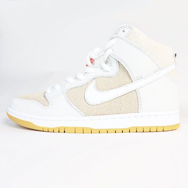 2021 Nike SB Orange Lavel Dunk High Pro ISO "Unbleached Pack" Sail/Sail-Sail【DA9626-100】