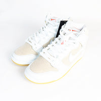 2021 Nike SB Orange Lavel Dunk High Pro ISO "Unbleached Pack" Sail/Sail-Sail【DA9626-100】