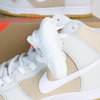 2021 Nike SB Orange Lavel Dunk High Pro ISO "Unbleached Pack" Sail/Sail-Sail【DA9626-100】