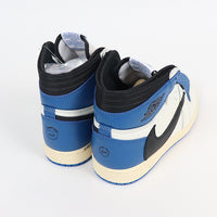 2021 NIKE × Travis Scott × Fragment Air Jordan 1 Retro High OG SP "Military Blue" 【DH3227-105】