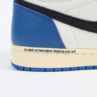 2021 NIKE × Travis Scott × Fragment Air Jordan 1 Retro High OG SP "Military Blue" 【DH3227-105】