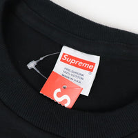 2021SS Supreme KAWS Chalk Logo Tee Black