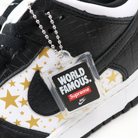 2021SS Supreme × Nike SB Dunk Low Black Stars 【DH3228-102】