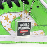 2021SS Supreme × Nike SB Dunk Low Lime Stars 【DH3228-101】