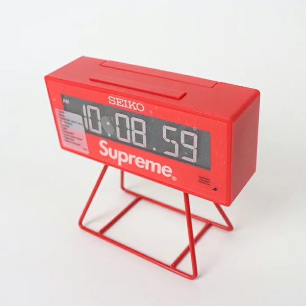 2021SS Supreme × Seiko Marathon Clock Red